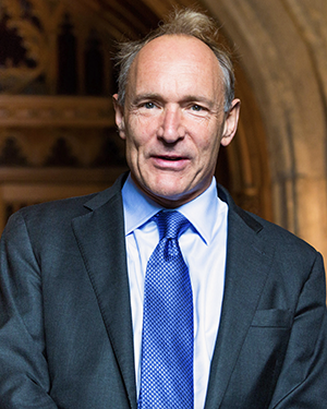  Tim Berners-Lee, inventor of<br>the worldwide web